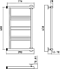 Полотенцесушитель водяной Стилье Минор 60x40 П
