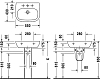 Раковина 55 см Duravit D-Code 23105500002