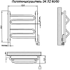 Полотенцесушитель электрический Ника Curve ЛЗ 60/50 с/т хром