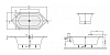 Акриловая ванна Villeroy & Boch Loop&Friends UBA199LFO6V-01 белый