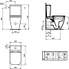 Бачок для унитаза Ideal Standard I.Life S T473501, белый