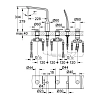 Смеситель для ванны с душем Grohe Veris 19362000 хром