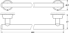 Полотенцедержатель FBS Vizovice VIZ 030