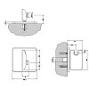 Шланговое подсоединение Gessi iSpa 41161#031, хром