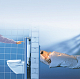 Комплект инсталляции Grohe Rapid SL 38775001 4 в 1 с кнопкой смыва и подвесным унитазом Jaquar Solo SLS-WHT-6951 с крышкой-сиденьем микролифт