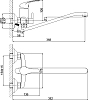 Смеситель Rossinka B B35-34 универсальный