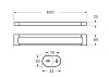 Полотенцедержатель Art&Max Platino AM-E-3924-MB, черный