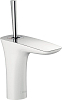 Смеситель для раковины Hansgrohe PuraVida 15275400 с гигиеническим душем, белый/хром