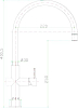 Смеситель Zorg Inox Aria для кухонной мойки