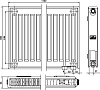 Радиатор стальной Kermi FKV 120311 тип 12