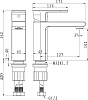 Смеситель BelBagno Terra TER LVM CRM для раковины