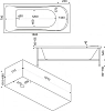 Акриловая ванна Bas Стайл 160х70 ВГ00222 белый