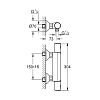 Смеситель для душа Grohe Precision Start 34594000 термостат, хром