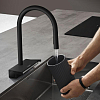 Смеситель для кухни Hansgrohe Aquno Select M81 73837670, матовый чёрный