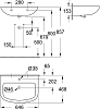 Раковина Grohe Bau Ceramic 39420000 65 см