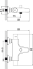 Термостат Lemark Thermo LM7732C для ванны с душем
