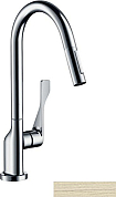 Смеситель для кухни Axor Citterio 39835820, никель