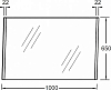 Зеркало Jacob Delafon Sherwood 100 EB1837RU-P13, состаренный дуб