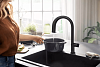 Смеситель для кухни Hansgrohe Aqittura M91 FilterSystem 210 76803670, черный матовый