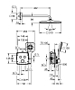 Душевая система Grohe Grohtherm 34865KF0 термостат, черный