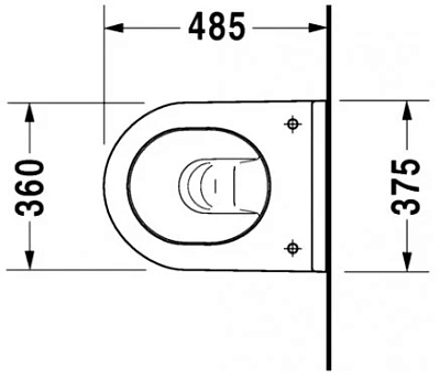 Инсталляция Viega 673192, с унитазом Duravit STARCK 3 2227090000, сиденье микролифт, комплект