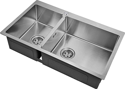 Кухонная мойка Zorg Inox R 78-2-51-R, сталь