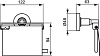 Держатель туалетной бумаги Ideal Standard IOM с крышкой