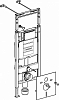 Комплект инсталляции Geberit Duofix Sigma 12 Plattenbau 111.362.00.5 с подвесным унитазом Jaquar Continental CNS-WHT-959NS с крышкой-сиденьем микролифт