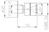 Форсунка душевая Bossini Cubic-Gom I00135.030