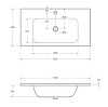 Раковина Cezares CZR-900/480-LV-MR-ECO белый