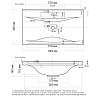 Тумба под раковину Stella Polar Абигель SP-00001079 65 см, серый/цемент