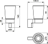 Стакан Ideal Standard Connect керамика