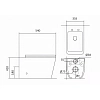 Инсталляция Ideal Standard Prosys Eco Frame M с безободковым унитазом Aquatek Либра New E233267/AQ1908N-00, AQ1908N-00, белый, сиденье микролифт