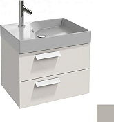 Тумба для комплекта 60 см Jacob Delafon Rythmik EB1301-N21 серый титан глянцевый