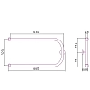 Полотенцесушитель водяной Сунержа П-образный 020-0003-3265 золото