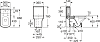 Напольный унитаз Roca Dama-N 342788000 с бачком 341780000 подвод снизу бачка