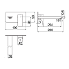 Смеситель для раковины Nobili Seven SE124198/1BM, черный матовый