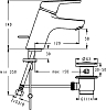 Смеситель Ideal Standard Cerasprint B9560AA для раковины
