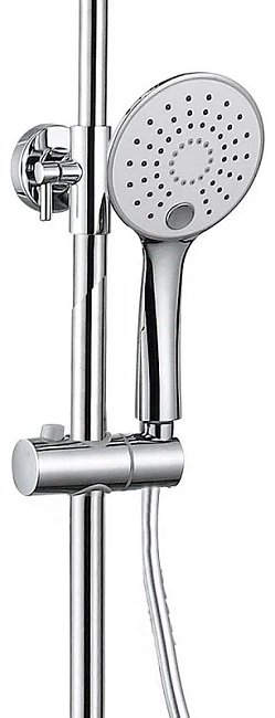 Душевая система Aquanet Arctic 243325 хром, белый