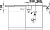 Пенал Cersanit Smart B-SL-SMA/Wh