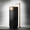 Пьедестал для раковины Gessi 316 54603#850, cristalplant dark metal