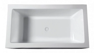Акриловая ванна Abber 160х80 AB9406-1.6 белый