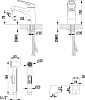 Смеситель Lemark Omega LM3116C для раковины с гигиеническим душем
