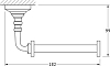 Держатель туалетной бумаги 3SC Stilmar STI 021 хром