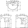 Раковина Ideal Standard Oceane W306001