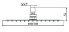 Душ верхний E.C.A Slim 102145013ex хром