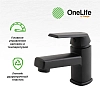 Смеситель для ванны с душем OneLife P02-511b черный