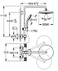 Душевая стойка Grohe Euphoria 27296003 хром