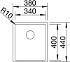 Кухонная мойка Blanco Claron 340-IF Durinox 523388