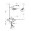 Смеситель для раковины Haiba HB10572 хром